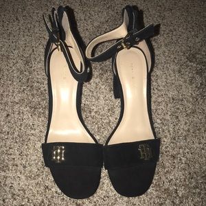 tommy hilifger high block heels